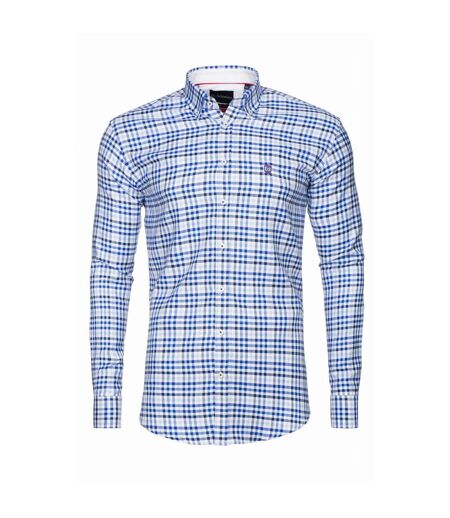 Chemise Motif/style À Carreaux Vincent Homme Rose Di Selentino