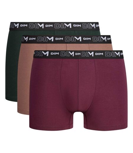Lot de 3 Boxers Coton Stretch