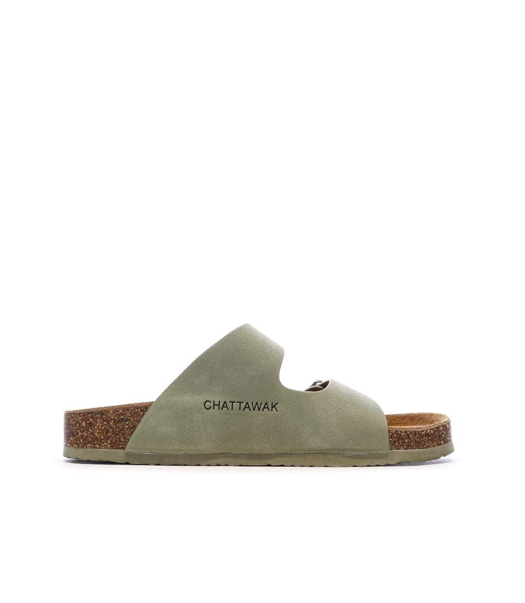 Sandales kaki femme chattawak orphée-2