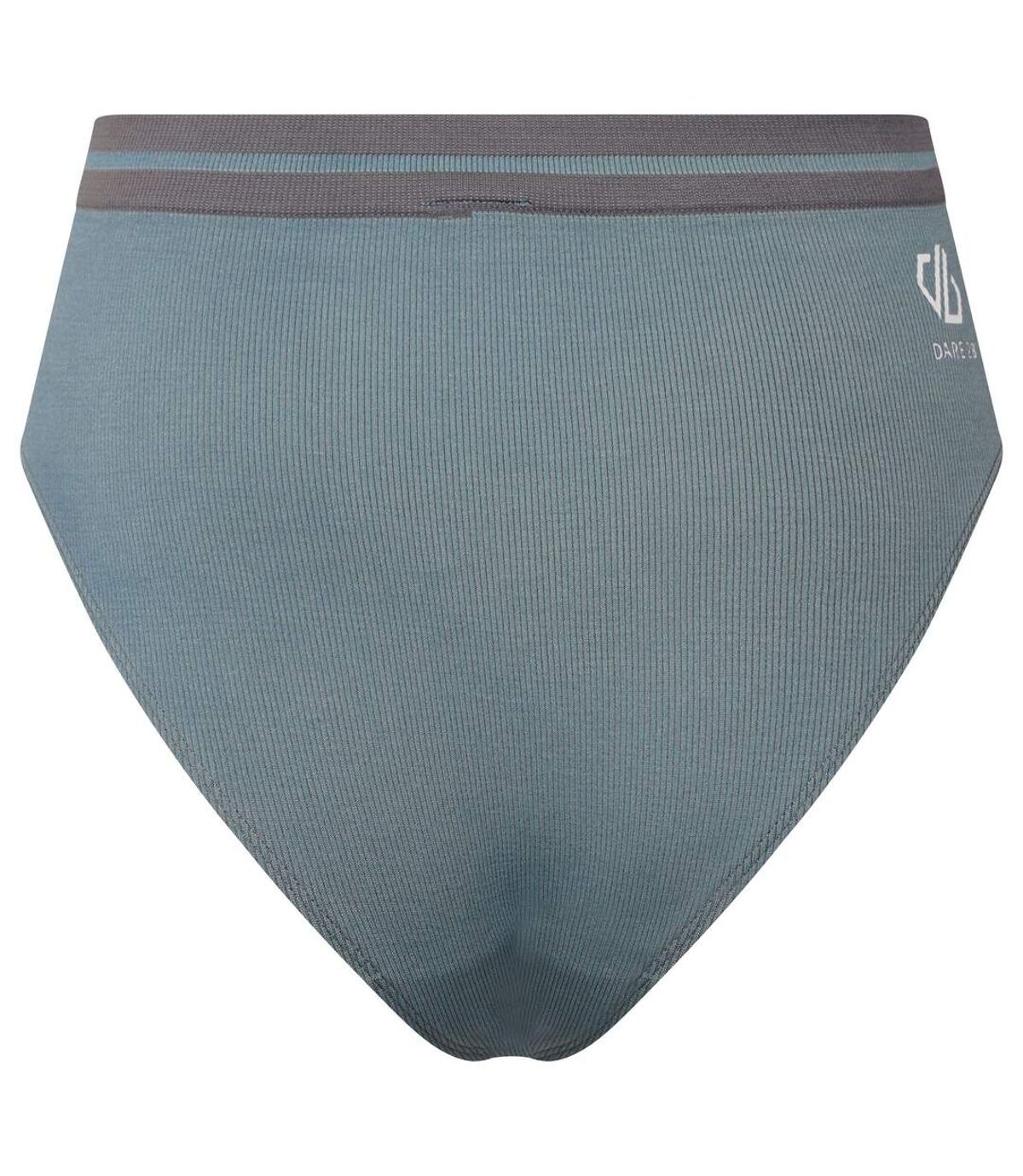 Dare 2B Womens/Ladies The Laura Whitmore Edit Don´t Sweat It Recycled Bikini Bottoms (Bluestone/Orion Grey)