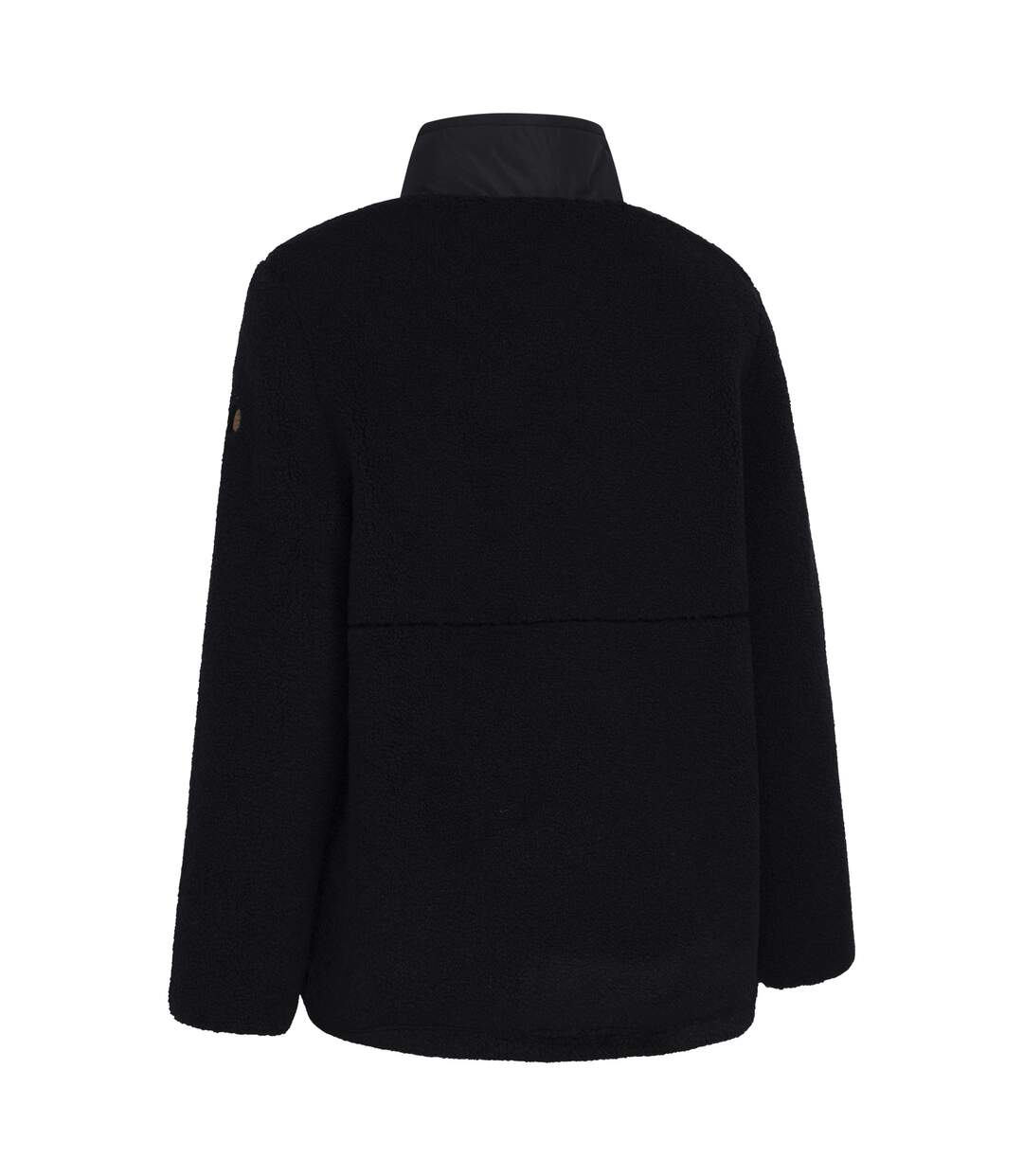 Womens/ladies Yuill Fleece Jacket Black Trespass-3