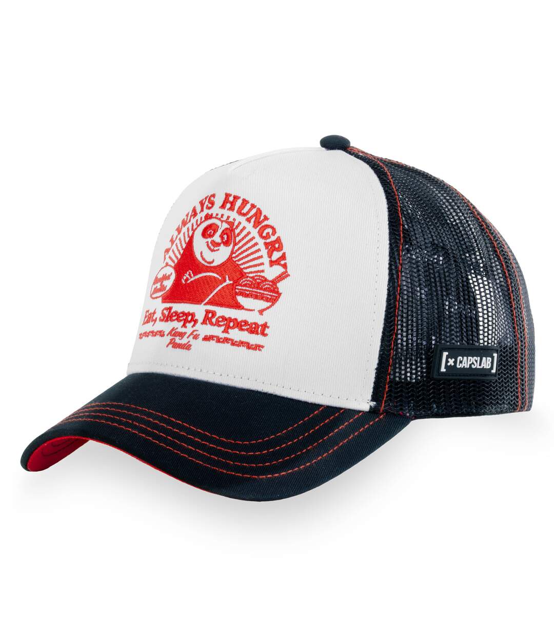 Casquette Trucker avec logo brodé et filet  Kung Fu Panda Take Away Capslab-1