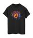 Disney Femme/Les femmes Big Hero 6 Baymax Hiro Angry Manga Cotton Boyfriend T-Shirt (Noir) - UTBI15763-1