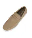 Mens Pu Loafers Taupe Brave Soul-3