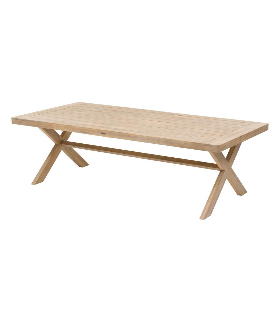 Table de jardin fixe Xenia en acacia - 10 Places-1