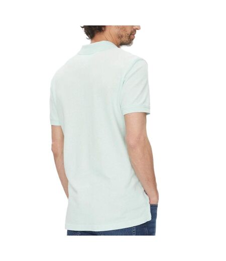 Polo turquoise homme tommy hilfiger slim essential - l