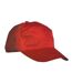 Casquette Unie 100% Coton Adulte Unisexe Rouge Result-2