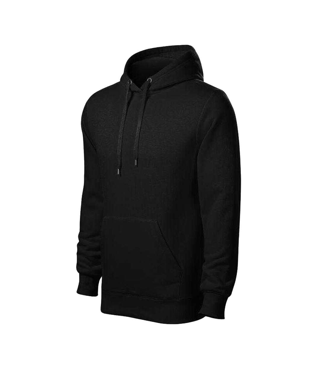 Sweat À Capuche Cape Homme Noir Malfini-3