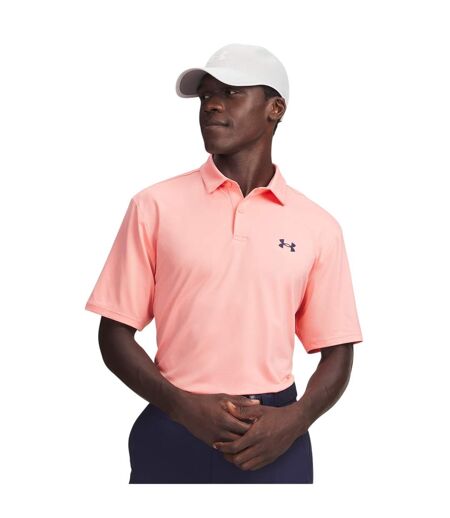 Polo Performance Homme Rose Under Armour