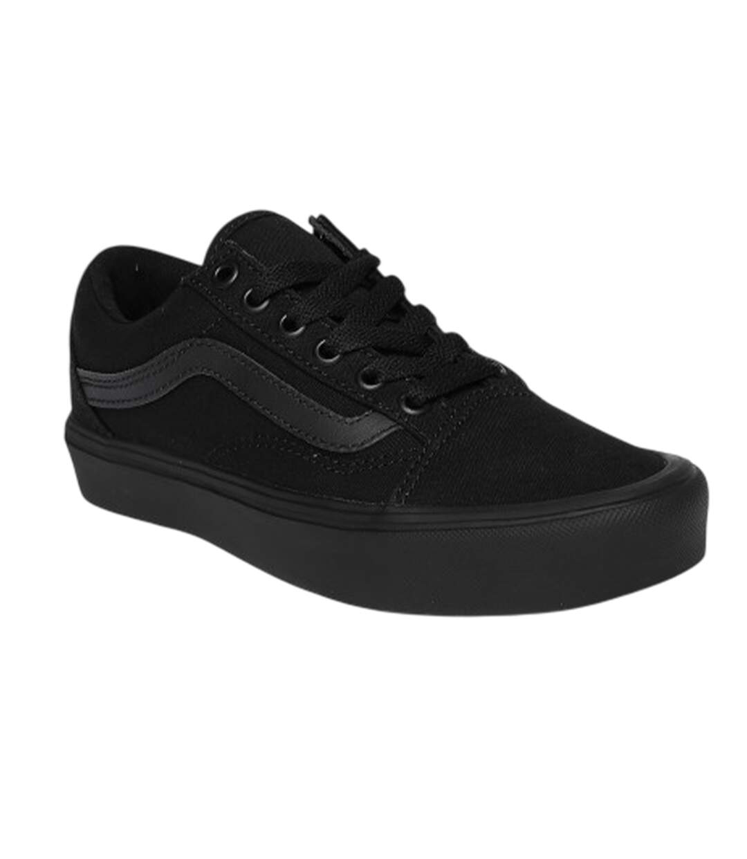 Mens Ryland Side Stripe Canvas Shoes Black Vans-4