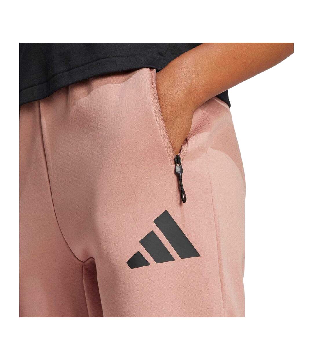 Pantalon De Jogging Z.n.e. Femme Beige Rose Adidas-4