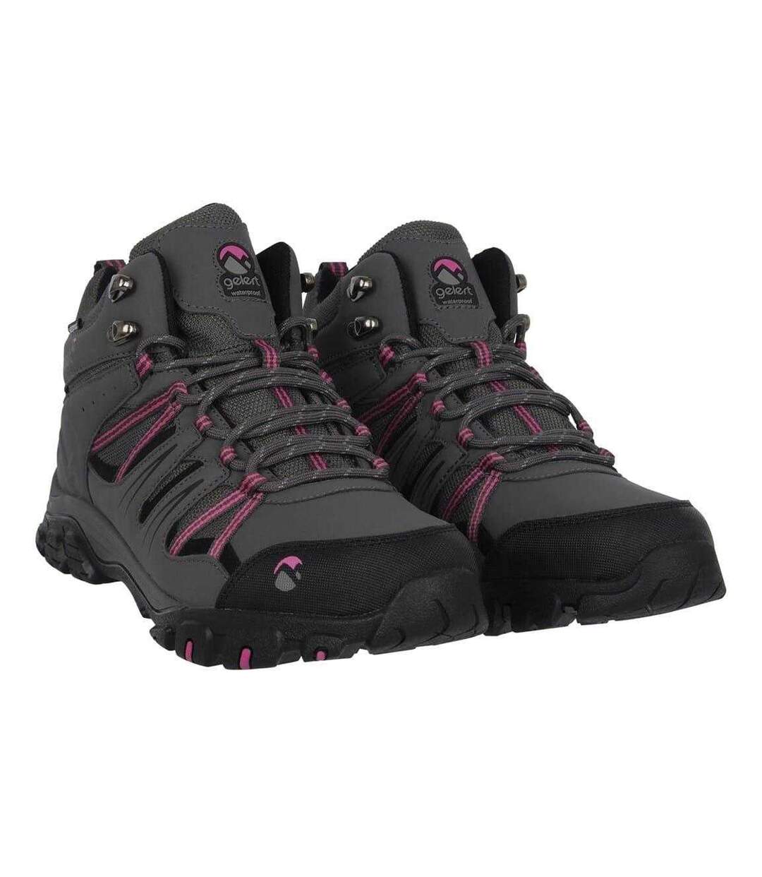 Chaussures Montantes De Marche Horizon Femme Anthracite Gelert-1
