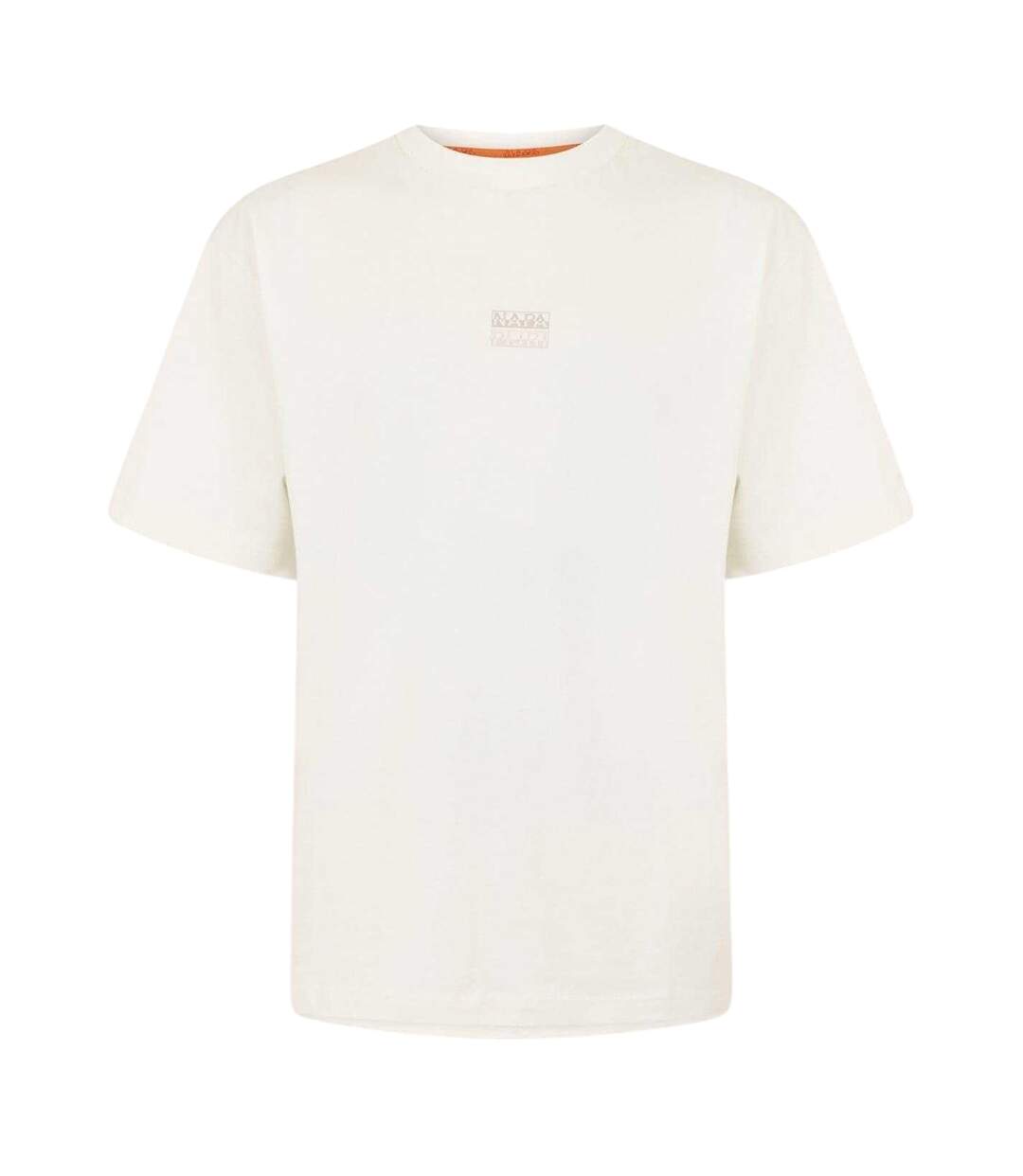 Mens Regular T-shirt Heron White Napapijri-1