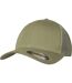 Casquette Trucker Kaki Foncé Flexfit-2