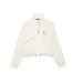 Womens/ladies mesh lined jacket cream Lacoste-1