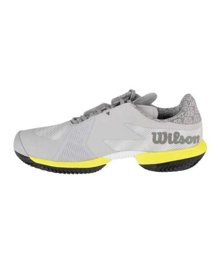 Chaussures De Tennis Kaos Swift 1.5 Clay Homme Gris Jaune Wilson