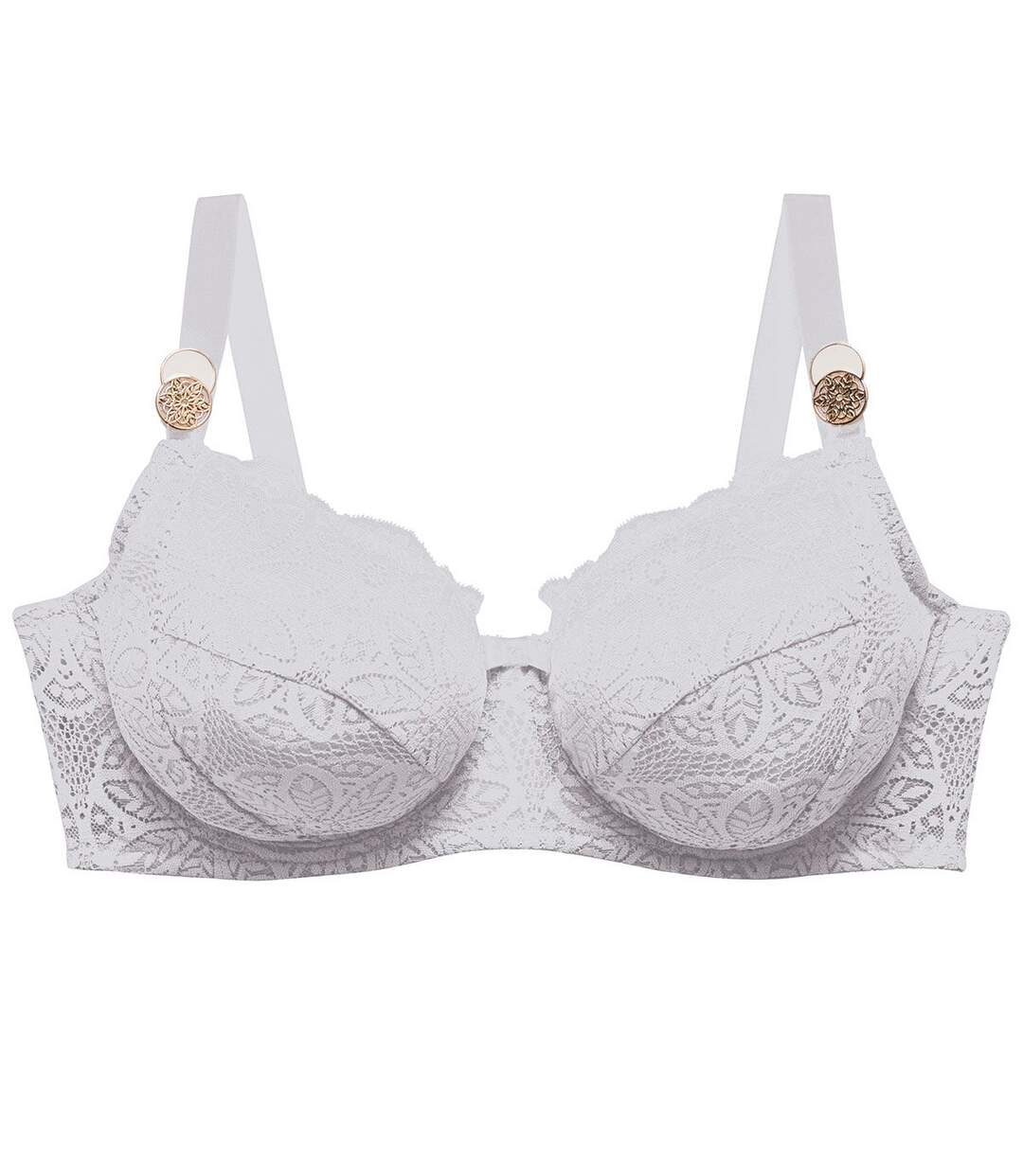 Soutien-gorge grand maintien blanc Aventure