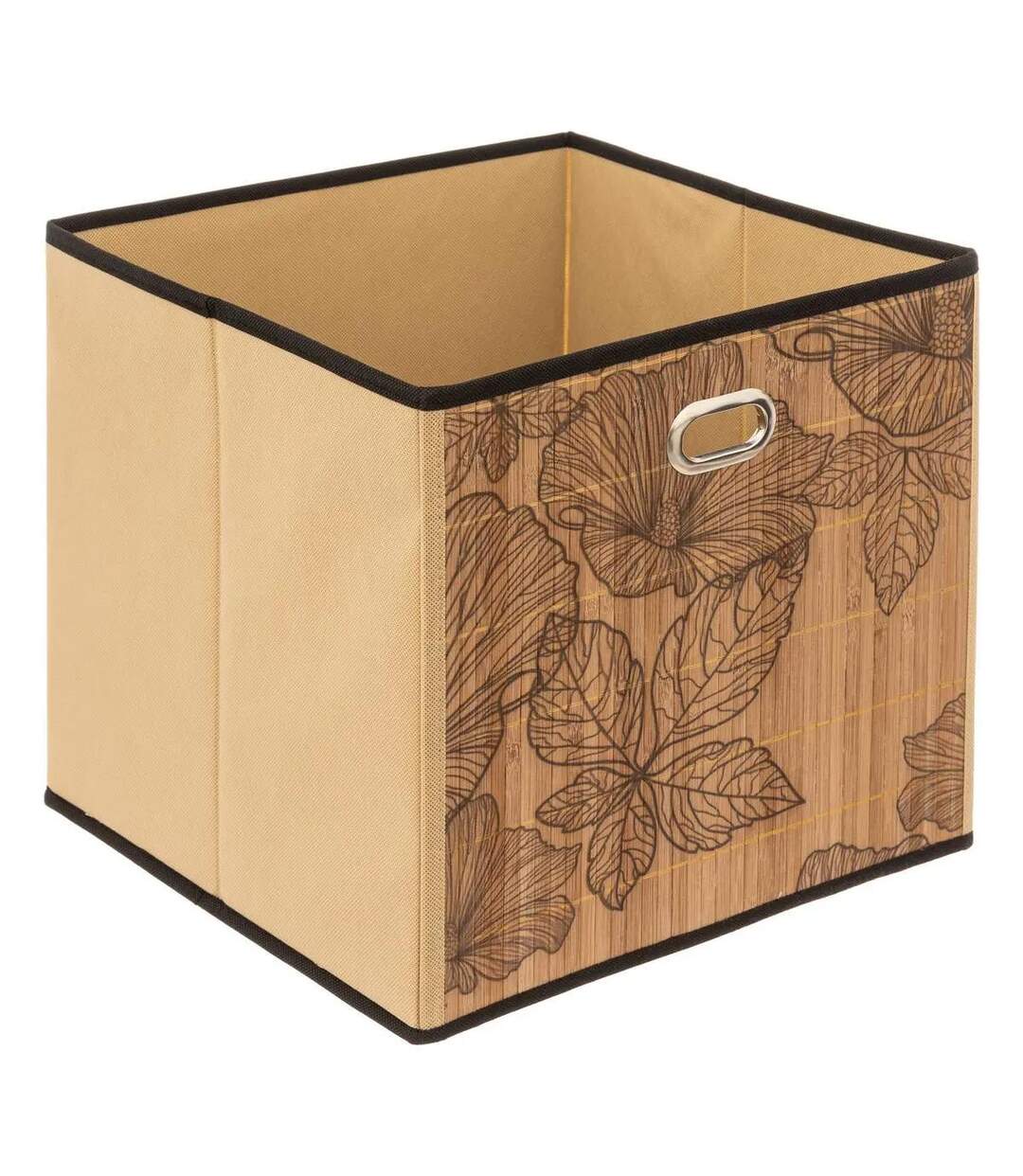 Panier de Rangement Blackflora 31cm Beige-1