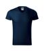 T-shirt Homme Bleu Marine Foncé Malfini-1