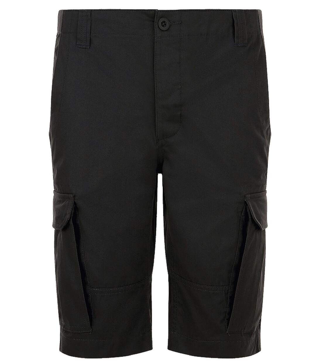 Bermudas coton multipoches - Homme - 01660 - noir-2