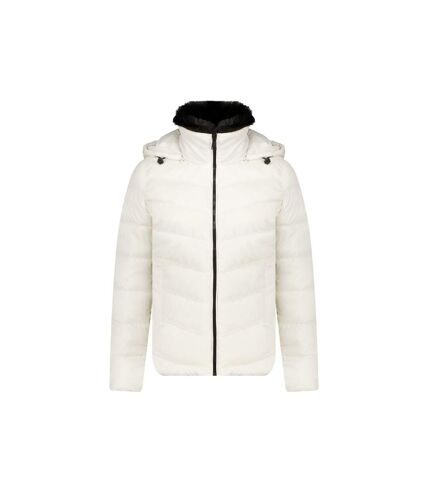 Blouson manche longues avec col imitation fourrure pour femme MATTIA