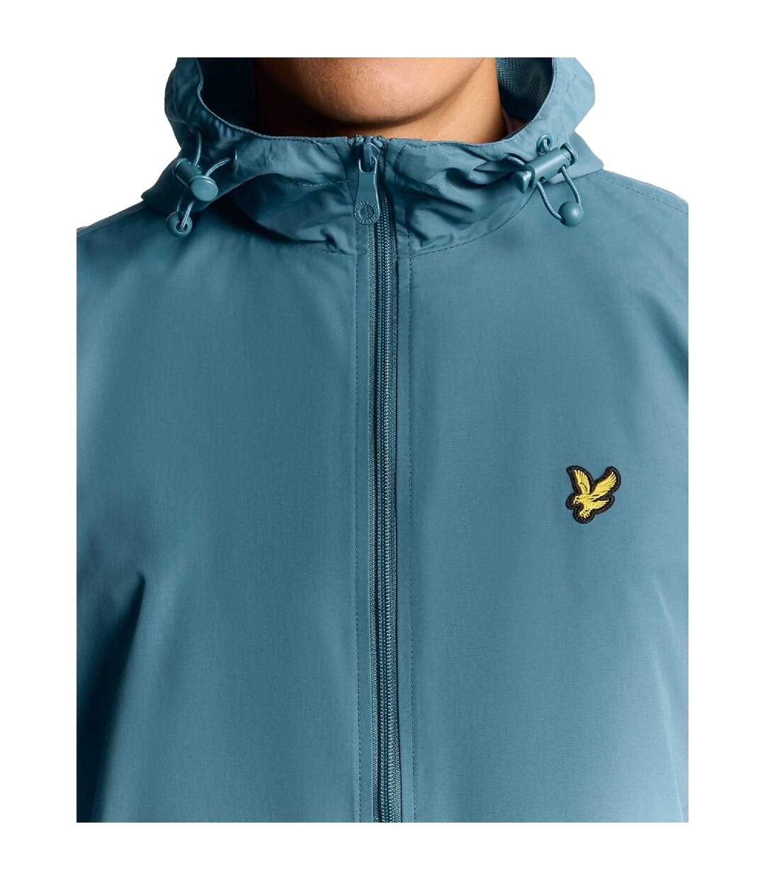 Mens Full Zip Jacket Blue Lyle & Scott-4