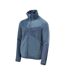 Mens Customised Striped Fleece Jacket Stone Blue Mascot-3