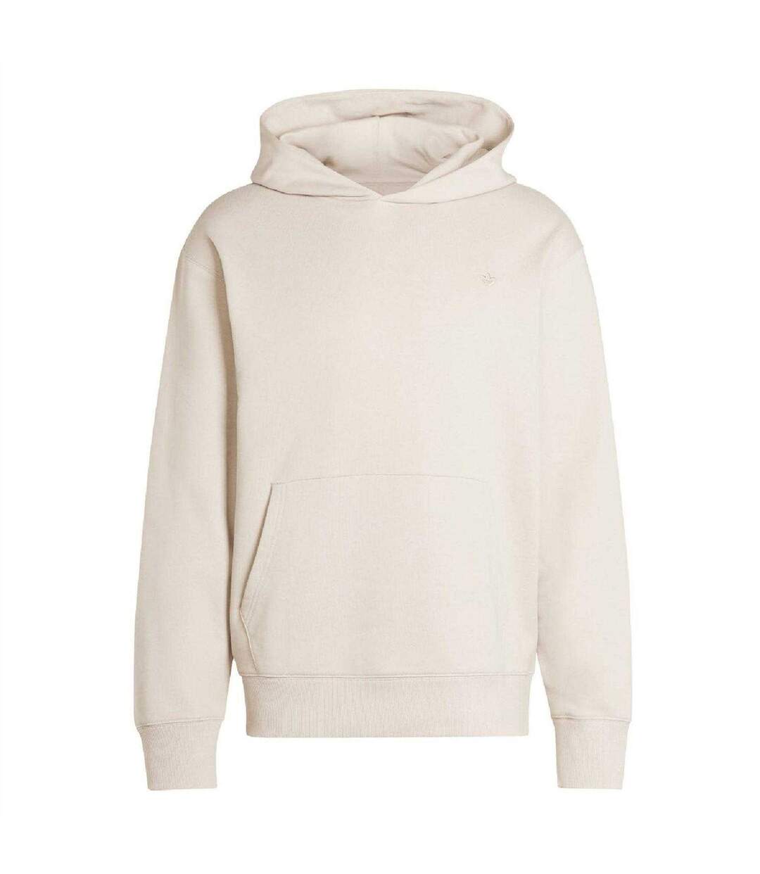 Mens Adicolor Contempo French Terry Hoodie Beige Adidas-2