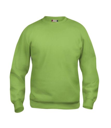 Clique Unisex Adult Basic Round Neck Sweatshirt (Light Green)