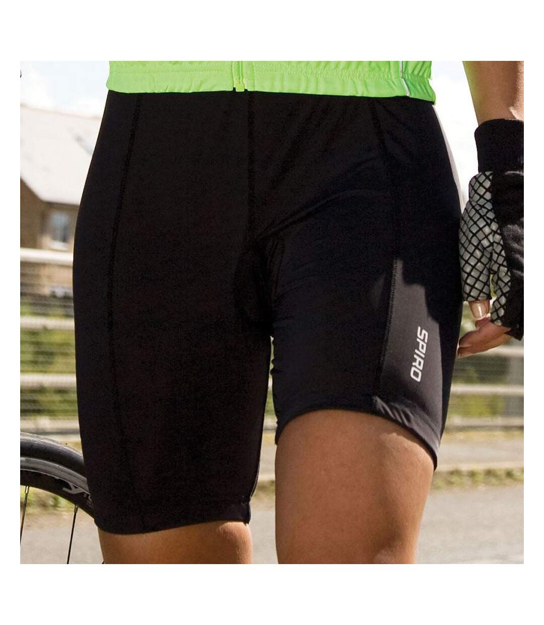 Short cyclisme rembourré femme noir Spiro