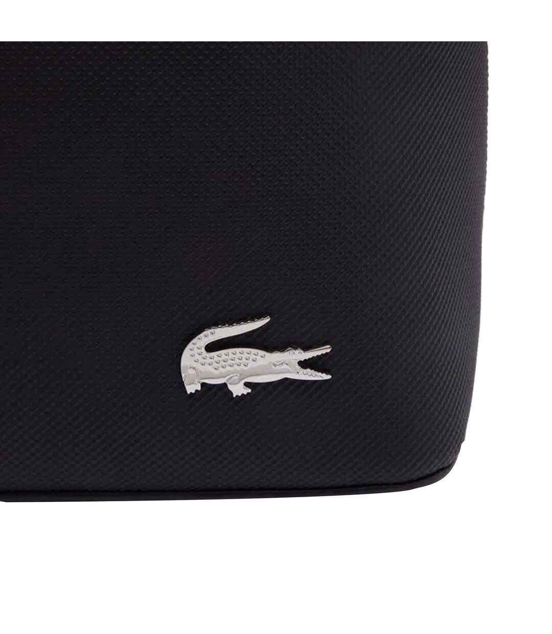 Naos Pique Crossbody Bag One Size Black Lacoste-4