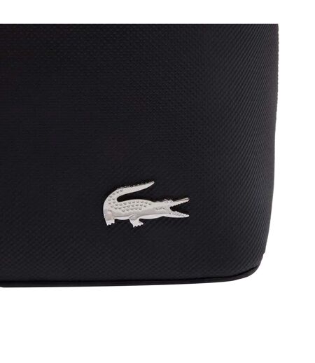 Naos Pique Crossbody Bag One Size Black Lacoste