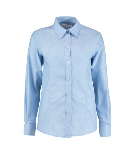 Chemisier À Manches Longues Femme Bleu Clair Kustom Kit