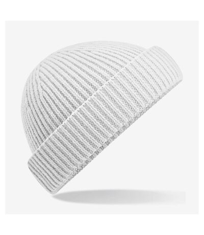 Beechfield Unisex Adult Recycled Harbour Beanie (White)