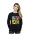 Disney Sweatshirt Femme/Femme Mickey Mouse Friends (Noir) - UTBI27161-2
