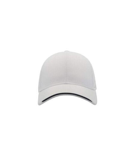 Casquette Tissu Gaufré Estoril Mixte Blanc Atlantis