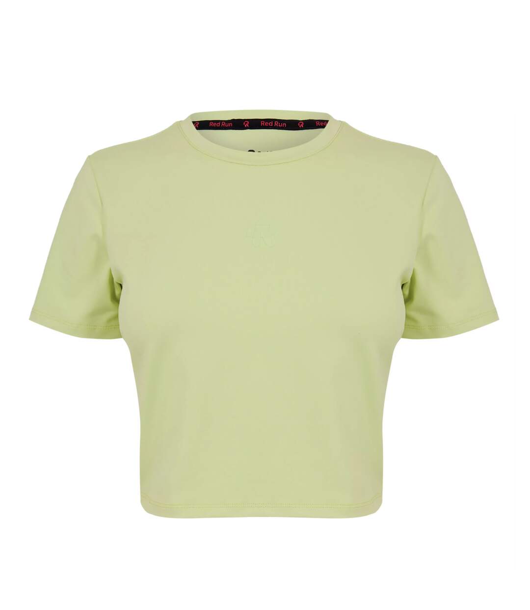 T-shirt Motif/style Uni Femme Orange Red Run-1