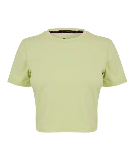 T-shirt Motif/style Uni Femme Orange Red Run