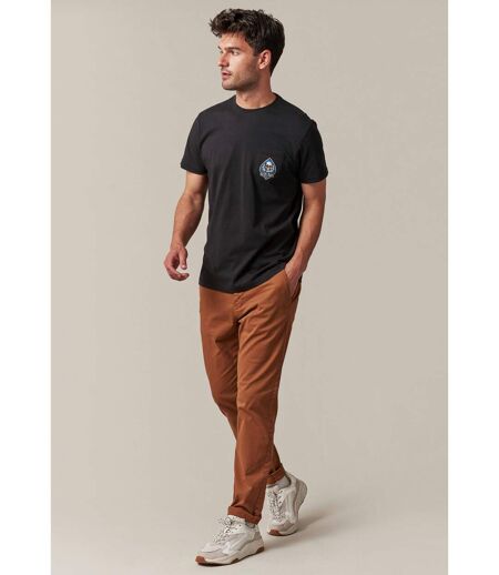 T-shirt manches courtes col rond imprimé rock DICE