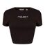 T-shirt Court Femme Noir Jack Wills-1