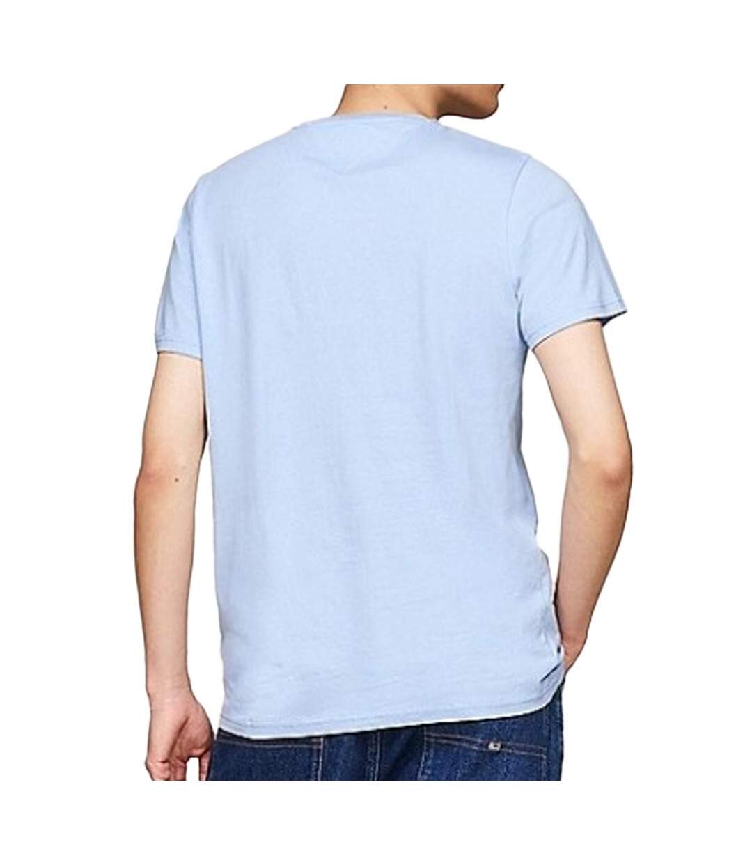 T-shirt Bleu Homme Tommy Hilfiger DM0DM18569 - XXL-2