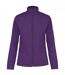 Womens/ladies maureen microfleece jacket purple Kariban