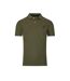 Polo bio classique pour hommes vert militaire Raging Bull