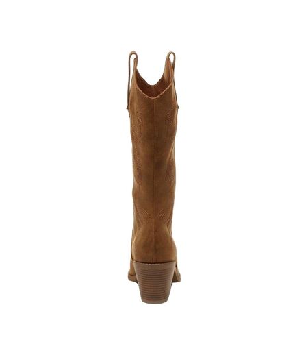 Rocket Dog Womens/Ladies Feria Western Boots (Walnut) - UTFS10211