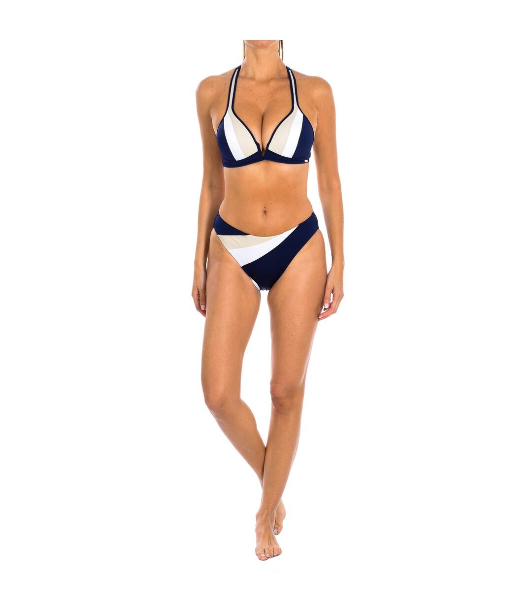 Women's high waist bikini bottom W231455-5