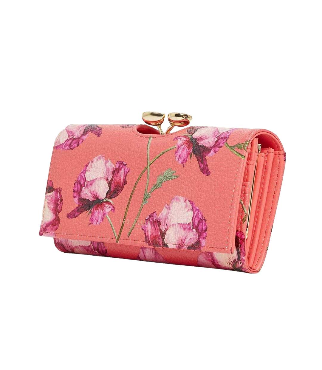Porte-monnaie Motif/style Floral Josiey Taille Unique Corail Ted Baker-3