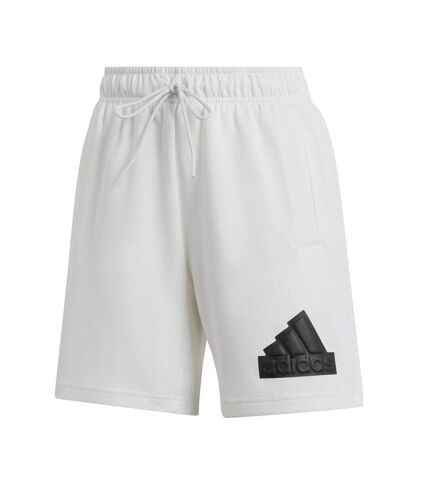 Short Blanc Femme Adidas Fi Bos - XXS