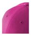 Casquette Motif/style 6 Panneaux Athleisure Fuchsia Blanc Beechfield-3