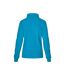 Veste Femme Turquoise Vif Gris Clair Uni Promodoro-2