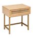 Chevet 1 tiroir en cannage RAYO - Beige-1